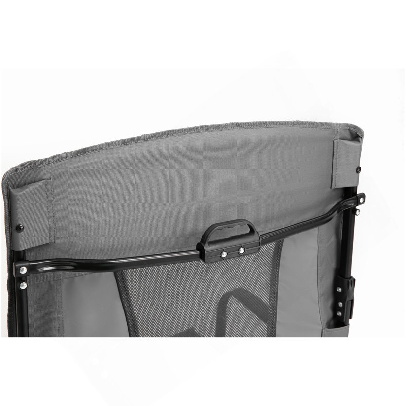 Camping Directors Chair, Heavy Duty,Oversized Portable Folding Chair With Side Table, Pocket For Beach, Fishing,Trip,Picnic,Lawn Grey