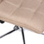 Chaise de bureau en tissu avec base en métal Geraghty-24748790-115313103