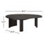 Boomerang Solid Wood Coffee Table-160259918