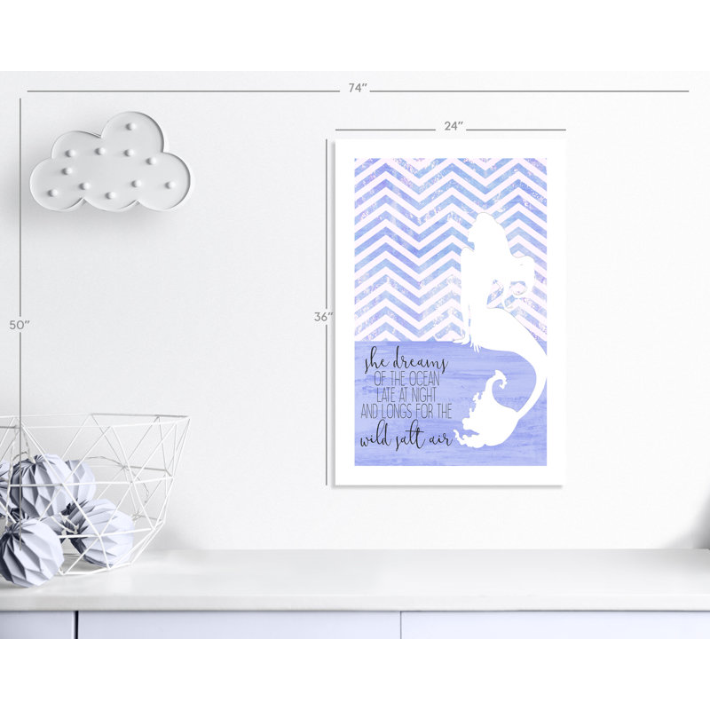 Adhésif décoratif She Dreams, H 36 po x l 24 po x P 1 po, Papier