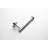 6 Towel Rack For Bathroom, Stainless Steel Wall Mount, Brushed Nickel, High Durability, Corrosion Resistance Bathroom , Quality Assurance, Scratch- Finish-512451111