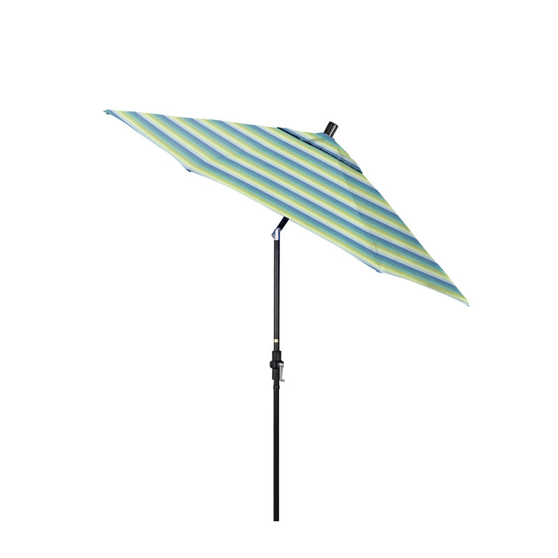 Parasol 9 'Market Sunbrella, Sunbrella® bord de mer Séville rayé