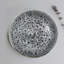 Ceramic Fruit Bowl,10.2" Decorative Bowl, Large Fruit Bowl for Kitchen Counter, Pedestal Bowl, Kitchen Counter Décor, Bread Candy Snacks Organizer(Black Gray)