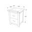 Solid Wood 3 Piece Bedroom Set