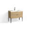 Avila 42" W Freestanding Single Bathroom Vanity with Dean Leg-433720096-433720101-468721547
