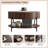 30.47'' Round Coffee Table With Drawers-882537525