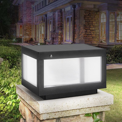 Lampe frontale étanche IP65 pour l'extérieur - Boîtier entièrement en aluminium, verre trempé