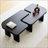 Modern Black Wooden Nesting Coffee Table Set