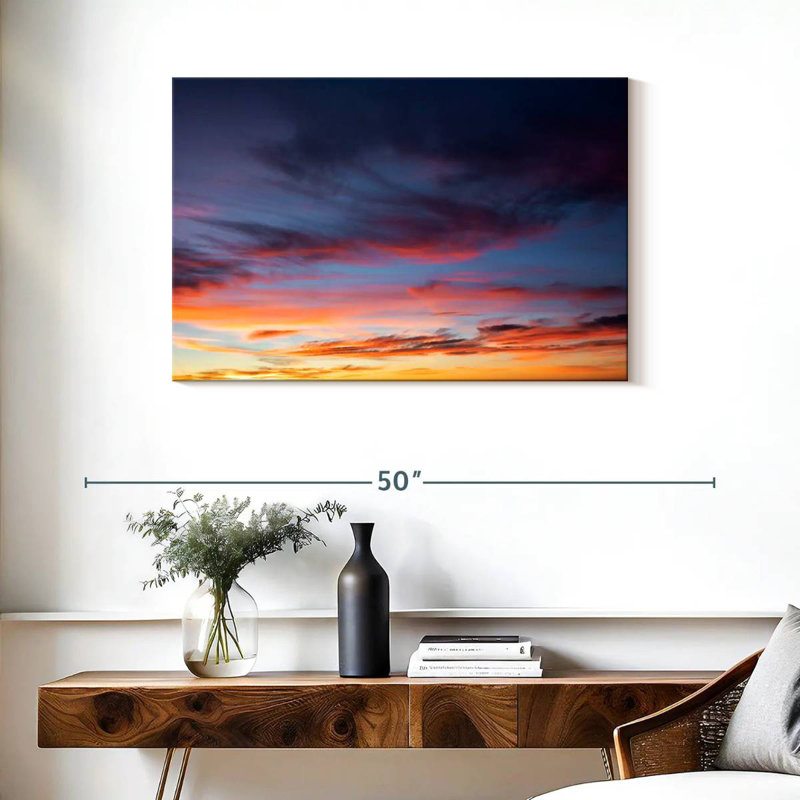 Valencian Sunset Sky, H 24 po x l 36 po
