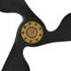 Belle 52'' 3 Blade Ceiling Fan with LED Light Kit
