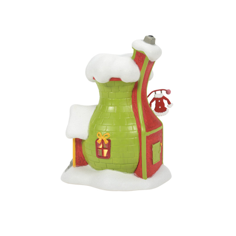 Dr. Seuss the Grinch Villages Grinch's Santy