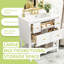 Meuble-lavabo 30 po avec lavabo en céramique - Design moderne, lavabo 5 tiroirs 30 po, bois-868945840