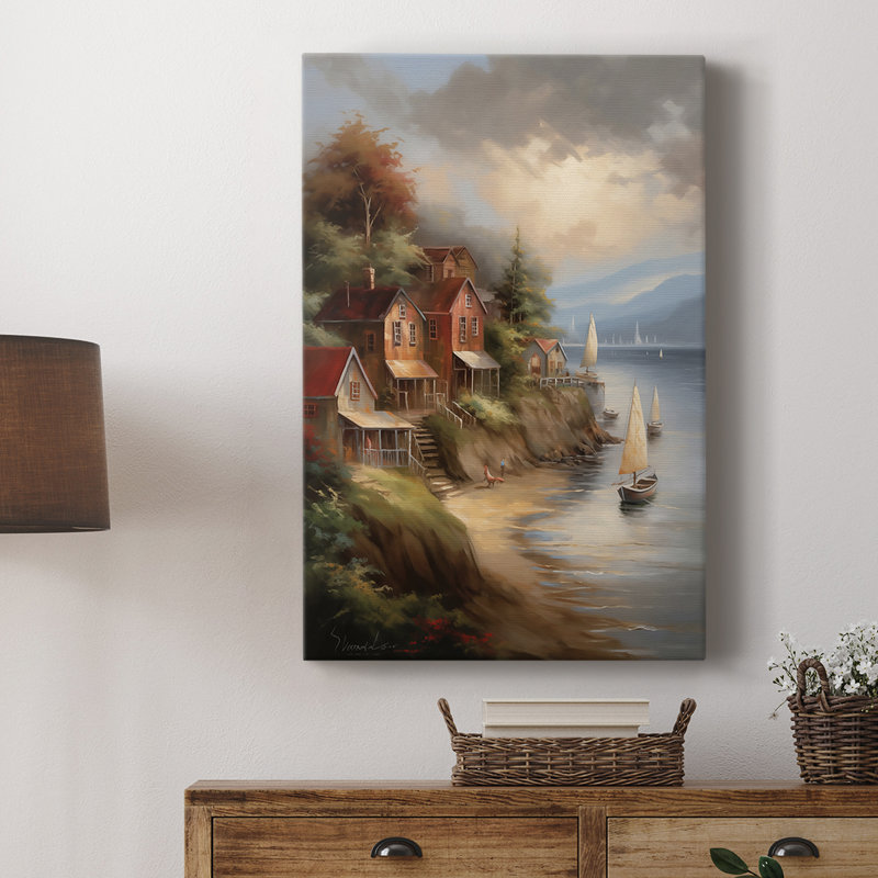 LANDSCAPES Series CCLXXIII -Custom Wrapped Gallery Cavas, 48" H x 32" W