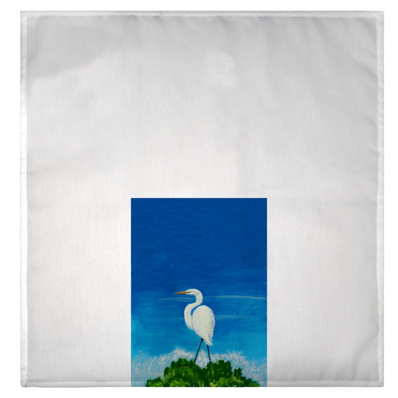 Serviette d'invité Alaina Great Egret