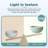  12-piece Green Embossed Mesh Bone China Dinnerware With Lightweight Durable Chip Resistant Design Service For 4