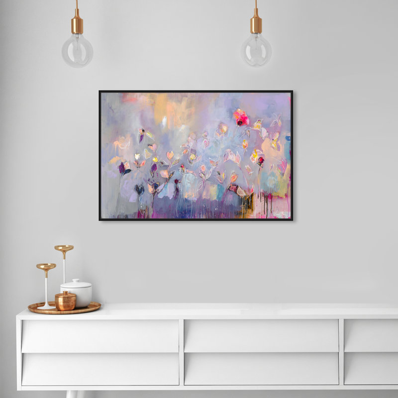 Infiniment divin par Michaela Nessim - impression sur toile tendue, Cadre noir, H 16 po x l 24 po
