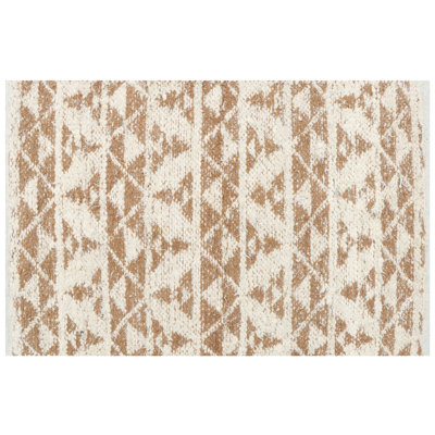 Korieh Cotton Geometric Indoor Rug