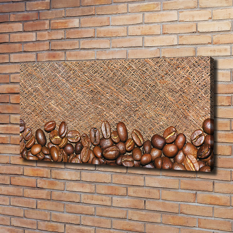 Coffee Beans - Wrapped Canvas Print