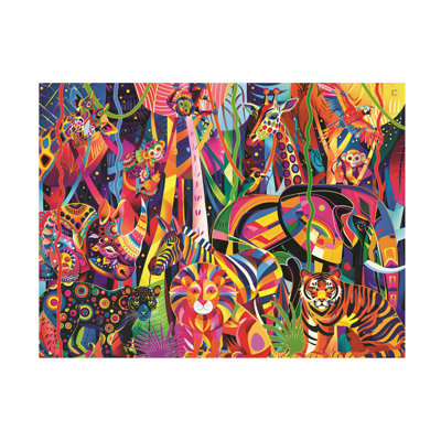 Michael David Ward Junglerama Canvas Art