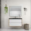 Ensemble de meuble-lavabo mural simple 42 po Lords Kody-473202670
