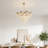 12-light Modern Tiered Crystal Chandelier With Bulbs