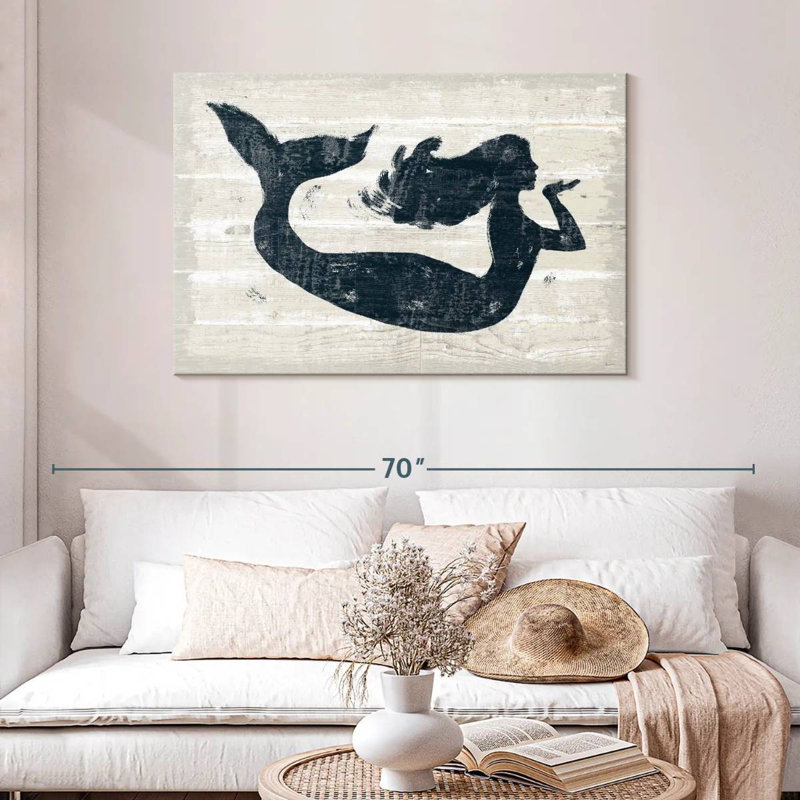 Kelan Driftwood Coast I - bleu, H 30 po x l 45 po