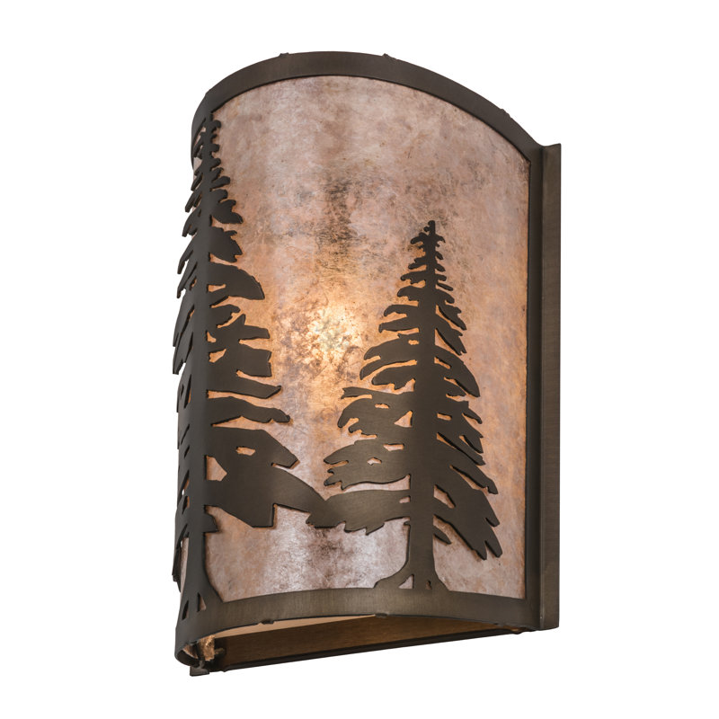 Rustic Lodge 1 - Light Flush Mounted Sconce