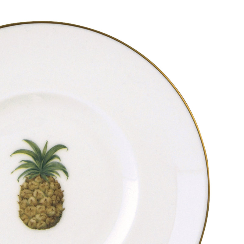 Ensemble de 4 assiettes à dessert Lenox British Colonial