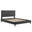 Lit plateforme en velours Yasmine Channel-844943712-844943704