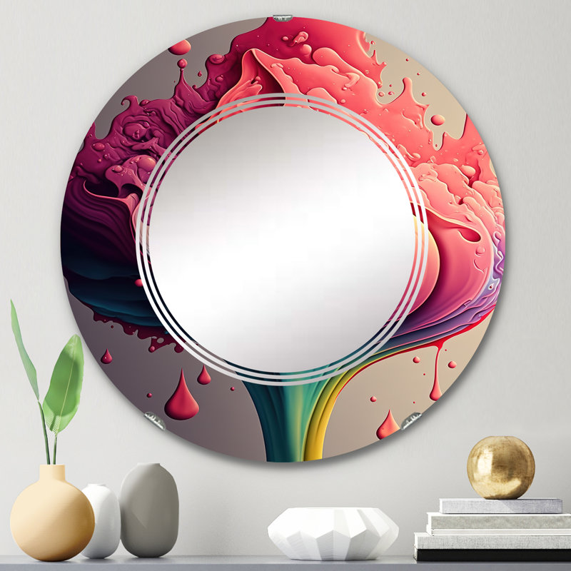 Miroir mural Olivann, 24 po x 24 po