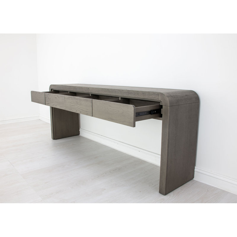 Carmel 85'' W Solid Wood Console Table