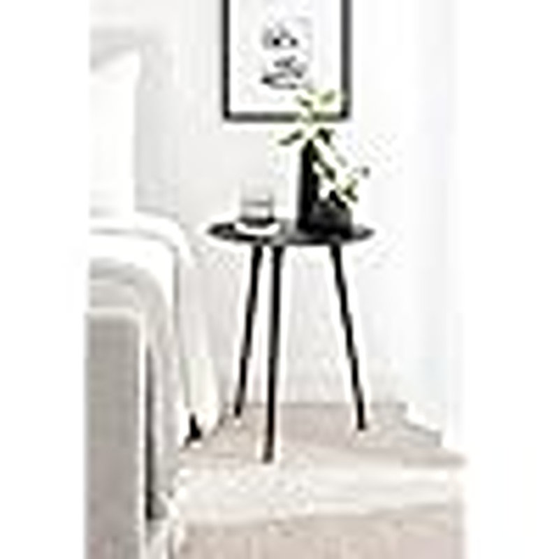 Table d'appoint en métal Graham, Noir