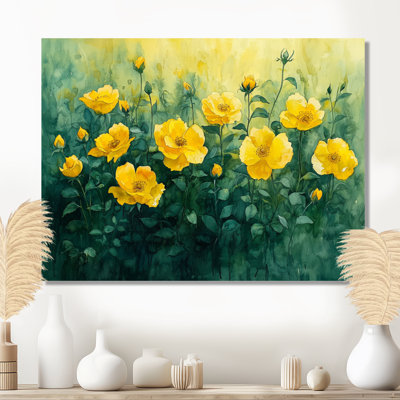 Imalda Country Side Summer Roses Serenade - Roses, art mural
