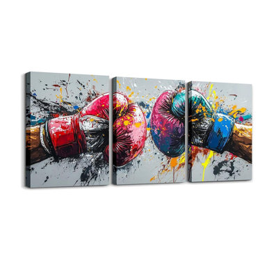 3 Piece Wrapped Canvas Set