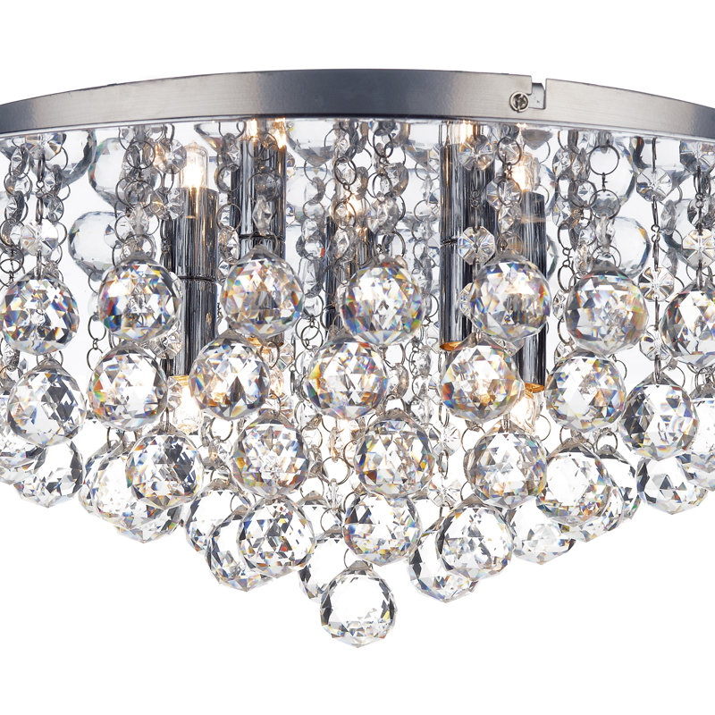 Flush Mount, Polished Chrome