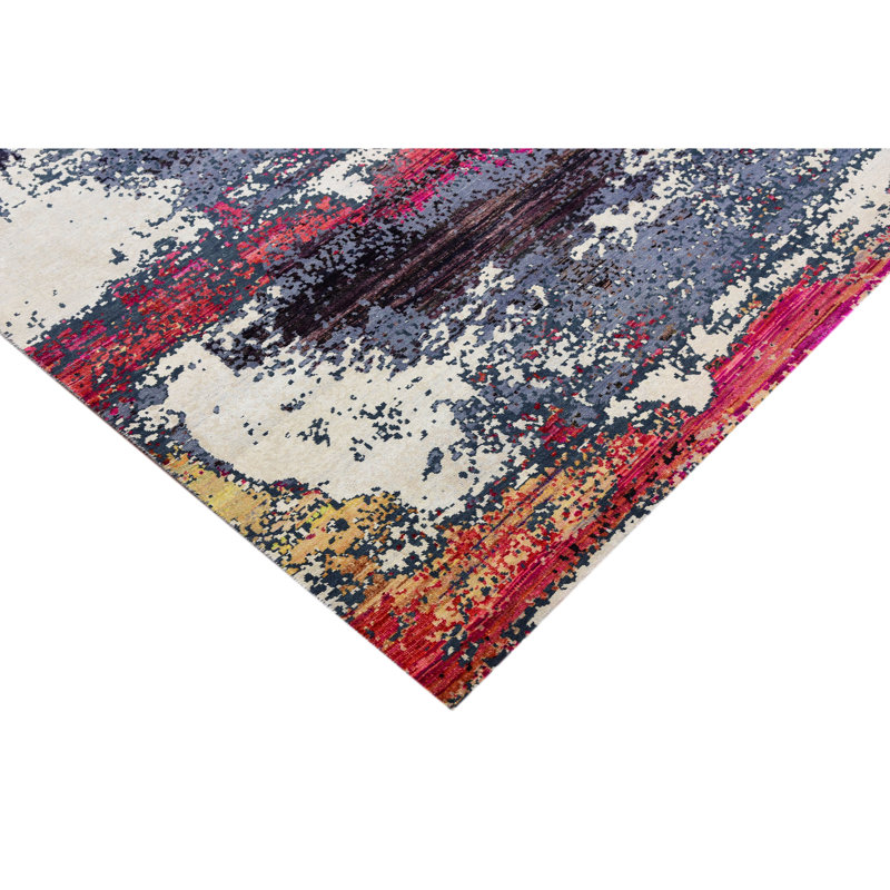 Abstract Area Rug, Rectangle 9' x 12'