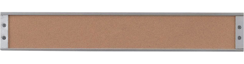 AARCO Map Rail Or Hanger, 3" H x 96" W