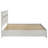 SantaAna 51-inch Wood Eastern King Storage Panel Bed White-1940306195-1960154818