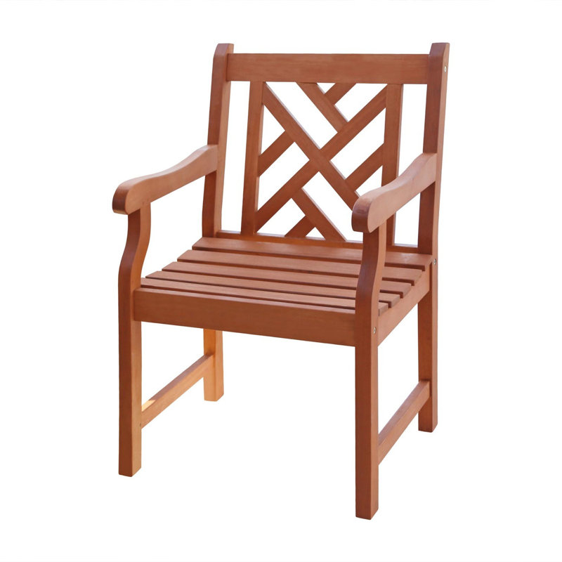 Outdoor Lounge Chair, Brown