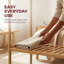 Wooden Clothes Rack | Portable Open Wardrobe with Shoe Storage