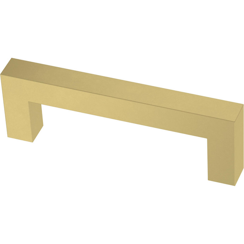 Satin Gold Modern Stainless Steel Cabinet Bar Pulls