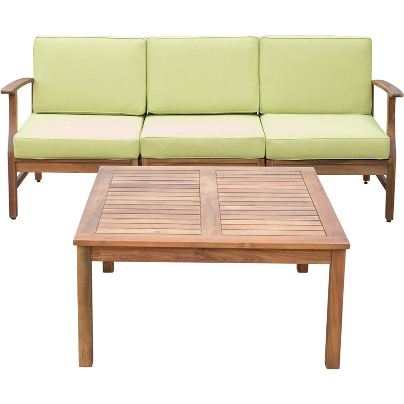 3 SEATER SOFA AND TABLE SET