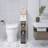 31.3" H 3-Tiers Bathroom Floor Cabinet