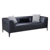 Knuth 34" Tuxedo Arm Sofa