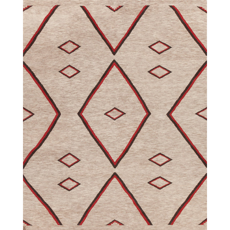 Mesa Wool Geometric Area Rug, Rectangle 13' x 18'