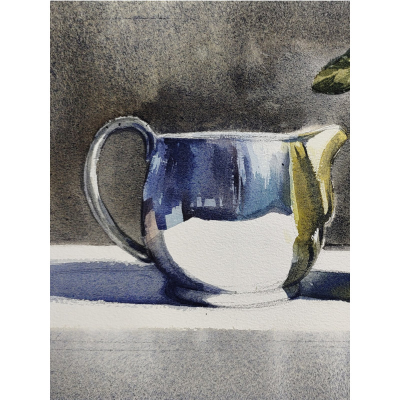 Un symbole de douceur | Aquarelle sur papier | Décoration murale