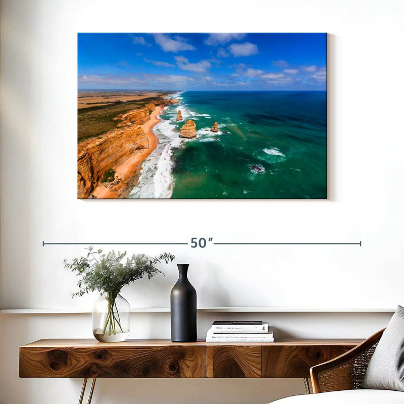 Gillard Great Ocean Road Cliff, 26" H x 39" W