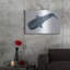 Breakwater Bay «Shark Whale 2» par Stellar Design Studio, art mural en métal, 36 po x 24 po-2107829254