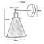 Palmona Swing Arm Sconce-403175447