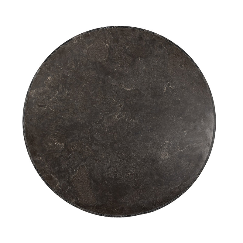 Skye Round Dining Table, Bluestone/Washed Black